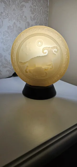 Lámpara Mesita Noche Horóscopo Aries