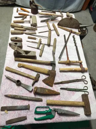 Lote Herramientas Carpintería Antiguas