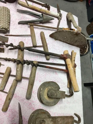 Lote Herramientas Carpintería Antiguas