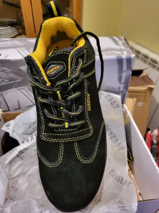 Zapatos seguridad Skarppa negro/amarillo