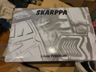 Zapatos seguridad Skarppa negro/amarillo