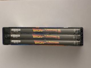 Regreso al Futuro Trilogía 4K UHD Blu-ray. 40 aniv