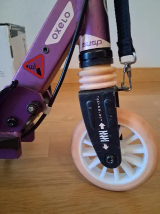 Patinete plegable Oxelo MID 5 rosa