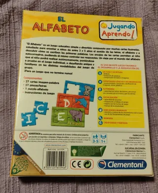 Juego educativo Clementoni El Alfabeto