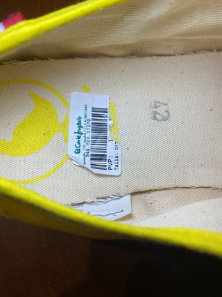 Zapatillas El Ganso Amarillas Talla 42