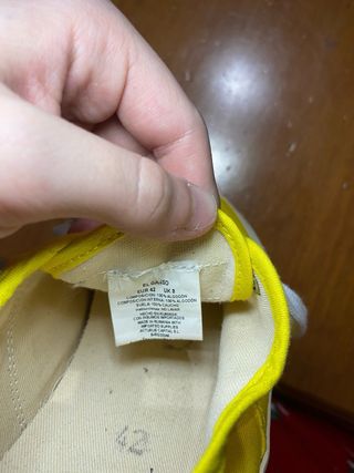 Zapatillas El Ganso Amarillas Talla 42