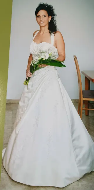 Vestido de Novia Blanco roto