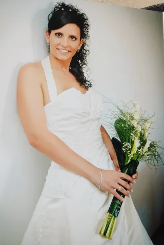 Vestido de Novia Blanco roto