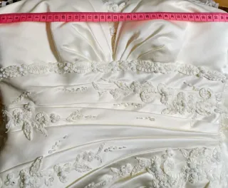 Vestido de Novia Blanco roto