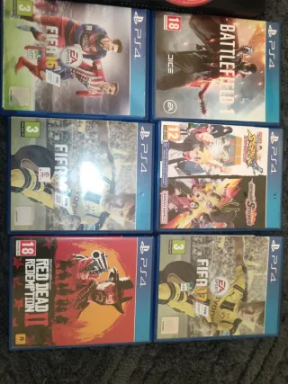 Ps4 Slim 1TB + 11 Juegos + 3 Mandos