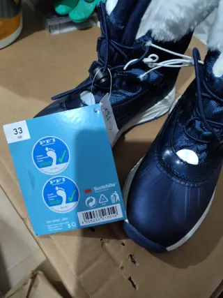 Botas de nieve unisex EU 33