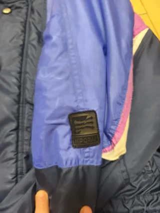 Chaqueta Jonh Smith Hombre Azul y Morado