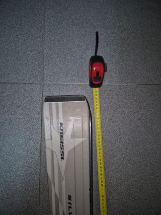 Esquís Tisselli 165 cm con fijaciones
