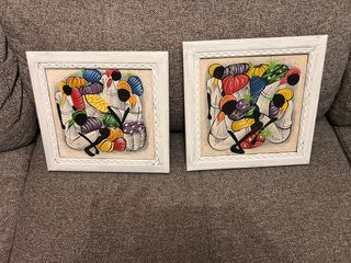 2 Cuadros Dominicanos Marco Blanco