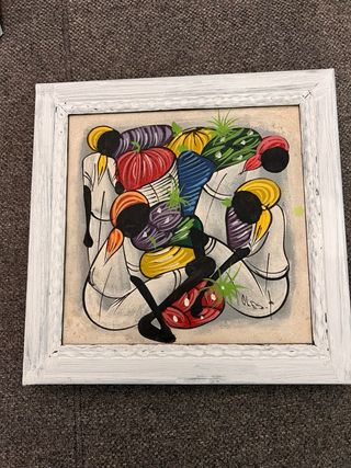 2 Cuadros Dominicanos Marco Blanco