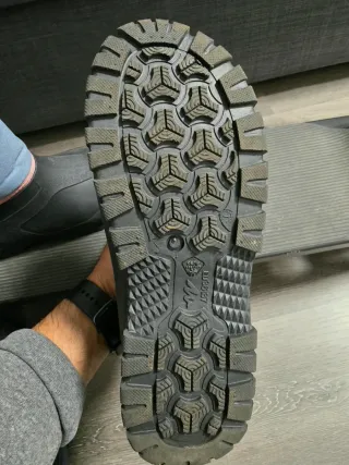 Botas de Nieve Negras y Azules