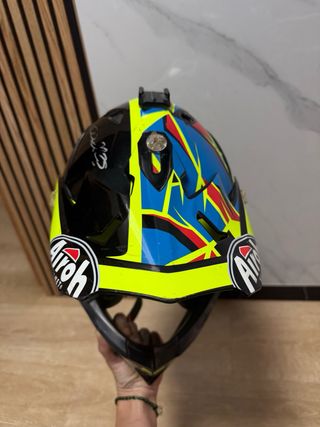Casco Motocross Airoh Hermet Kids Ed. Limitada