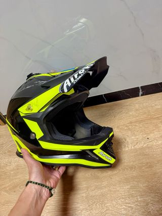 Casco Motocross Airoh Hermet Kids Ed. Limitada