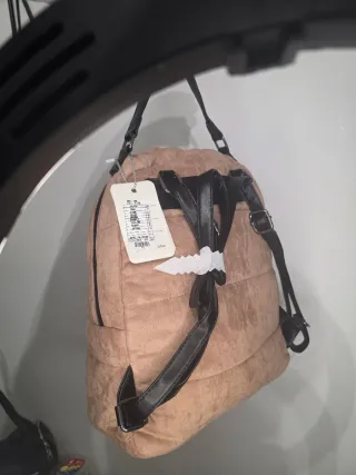 Zaino donna beige/marrone