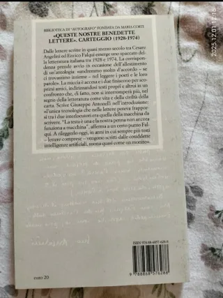 Queste nostre benedette lettere