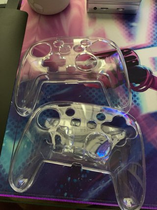 2 Fundas Transparente Mando Switch Pro 2