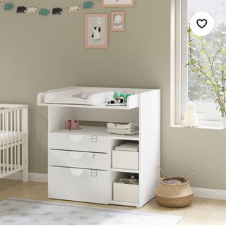 Cambiador Bebé Blanco Ikea