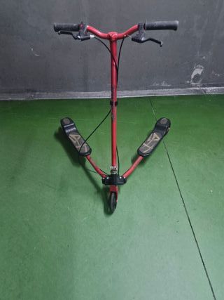 Patinete de 3 ruedas rojo