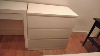 Dormitorio completo IKEA HEMNES + MALM, impecable.