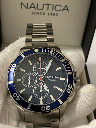 Orologio Nautica Cronografo Blu