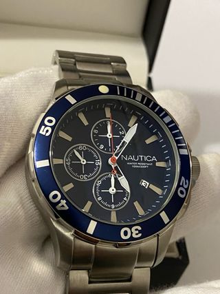 Orologio Nautica Cronografo Blu