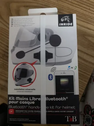 Kit Manos Libres Bluetooth para Casco