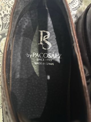 Zapatos de vestir Paco Sáez Marrones