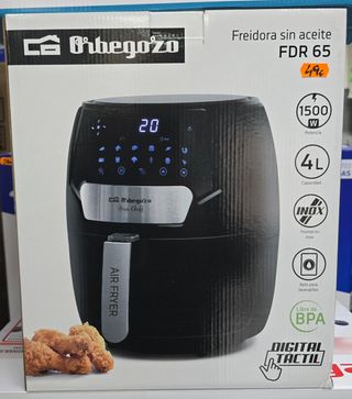 Freidora Aire Orbegozo FDR 65 4L 1500W