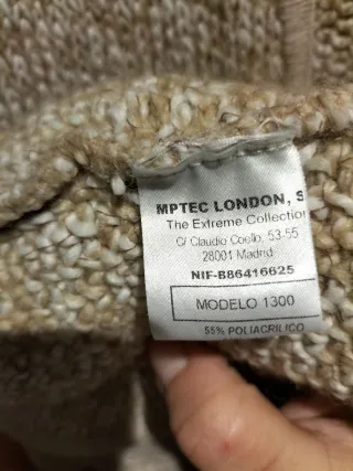 Chaqueta tejida talla única