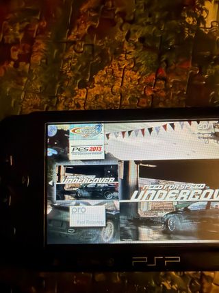 Sony PSP Street Negra + 15 juegos