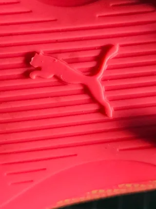 Botas de fútbol Puma Naranja niñ@