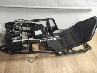 Simulador F1: Asiento, Volante, Base y Pedales