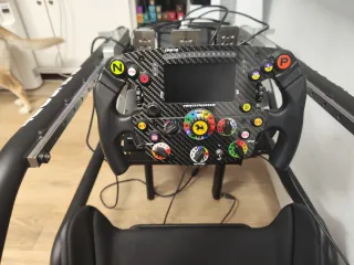 Simulador F1: Asiento, Volante, Base y Pedales