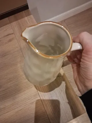 Jarra cerámica El Corte Inglés beige