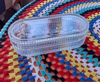 Bonito joyero de cristal