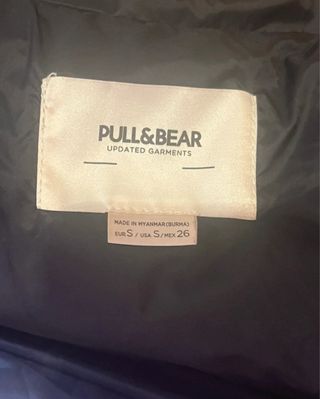 Chaleco corto mujer negro ajustable