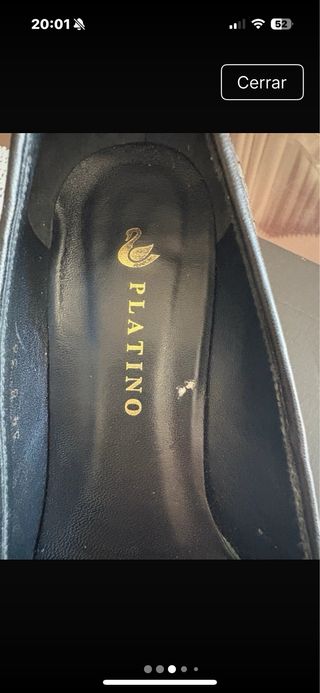 Zapatos de tacón Platino nuevos