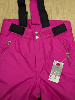 Pantalón de esquí nuevo para niña rosa Talla 8-10