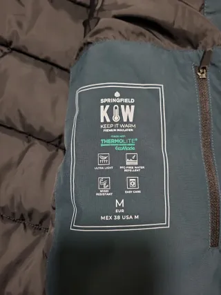 Chaqueta acolchada Springfield Talla M