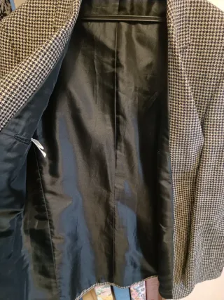 Americana lana hombre