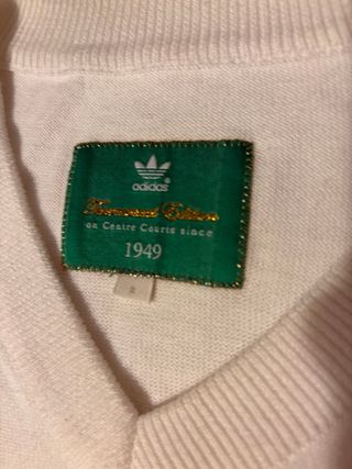 Chaleco Adidas Vintage Verde Blanco