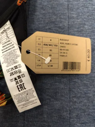 Bikini Calzedonia Braguita Alta Estampado Floral