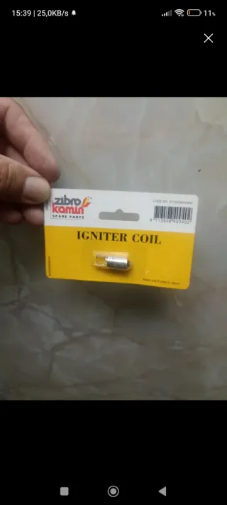 Resistencia Igniter Coil Zibro Kamin