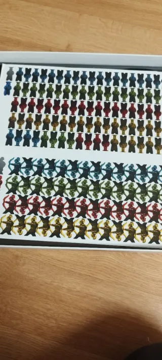 La Gran Muralla (juego de mesa) Meeples