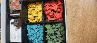 La Gran Muralla (juego de mesa) Meeples